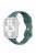 For Apple Watch 10 46mm / Ultra 2 / Ultra 49mm / 9 8 7 45mm / SE (2023) SE (2022) SE 6 5 4 44mm / 3 2 1 42mm Silicone Watch Strap - Pine Needle Green