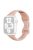 For Apple Watch 10 46mm / Ultra 2 / Ultra 49mm / 9 8 7 45mm / SE (2023) SE (2022) SE 6 5 4 44mm / 3 2 1 42mm Silicone Watch Strap - Pink