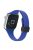 For Apple Watch 10 46mm / Ultra 2 / Ultra 49mm / 9 8 7 45mm / SE (2023) SE (2022) SE 6 5 4 44mm / 3 2 1 42mm Silicone Watch Strap - Sapphire