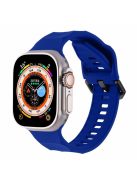 For Apple Watch 10 46mm / Ultra 2 / Ultra 49mm / 9 8 7 45mm / SE (2023) SE (2022) SE 6 5 4 44mm / 3 2 1 42mm Silicone Watch Strap - Sapphire