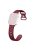 For Apple Watch 10 46mm / Ultra 2 / Ultra 49mm / 9 8 7 45mm / SE (2023) SE (2022) SE 6 5 4 44mm / 3 2 1 42mm Silicone Watch Strap - Wine Red