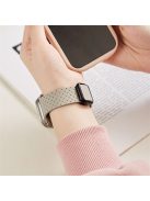 For Apple Watch 10 46mm / Ultra 2 / Ultra 49mm / 9 8 7 45mm / SE (2023) SE (2022) SE 6 5 4 44mm / 3 2 1 42mm Silicone Wrist Strap - Cloudy Grey