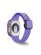 For Apple Watch 10 46mm / Ultra 2 / Ultra 49mm / 9 8 7 45mm / SE (2023) SE (2022) SE 6 5 4 44mm / 3 2 1 42mm Silicone Wrist Strap - Iris