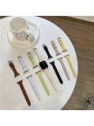 For Apple Watch 10 46mm / Ultra 2 / Ultra 49mm / 9 8 7 45mm / SE (2023) SE (2022) SE 6 5 4 44mm / 3 2 1 42mm Slim Replacement Bracelet - Coffee