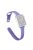 For Apple Watch 10 46mm / Ultra 2 / Ultra 49mm / 9 8 7 45mm / SE (2023) SE (2022) SE 6 5 4 44mm / 3 2 1 42mm Slim Silicone Bands - Lavender Purple