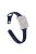 For Apple Watch 10 46mm / Ultra 2 / Ultra 49mm / 9 8 7 45mm / SE (2023) SE (2022) SE 6 5 4 44mm / 3 2 1 42mm Slim Silicone Bands - Midnight Blue