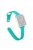 For Apple Watch 10 46mm / Ultra 2 / Ultra 49mm / 9 8 7 45mm / SE (2023) SE (2022) SE 6 5 4 44mm / 3 2 1 42mm Slim Silicone Bands - Teal Green