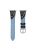 For Apple Watch 10 46mm / Ultra 2 / Ultra 49mm / 9 8 7 45mm / SE (2023) SE (2022) SE 6 5 4 44mm / 3 2 1 42mm Splicing Retro Watch Band - Light Blue+Black