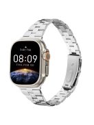 For Apple Watch 10 46mm / Ultra 2 / Ultra 49mm / 9 8 7 45mm / SE (2023) SE (2022) SE 6 5 4 44mm / 3 2 1 42mm Stainless Steel Band - Silver