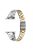 For Apple Watch 10 46mm / Ultra 2 / Ultra 49mm / 9 8 7 45mm / SE (2023) SE (2022) SE 6 5 4 44mm / 3 2 1 42mm Stainless Steel Band - Silver+Gold