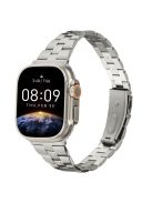 For Apple Watch 10 46mm / Ultra 2 / Ultra 49mm / 9 8 7 45mm / SE (2023) SE (2022) SE 6 5 4 44mm / 3 2 1 42mm Stainless Steel Band - Titanium