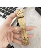 For Apple Watch 10 46mm / Ultra 2 / Ultra 49mm / 9 8 7 45mm / SE (2023) SE (2022) SE 6 5 4 44mm / 3 2 1 42mm Stainless Steel Strap - Gold