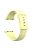 For Apple Watch 10 46mm / Ultra 2 / Ultra 49mm / 9 8 7 45mm / SE (2023) SE (2022) SE 6 5 4 44mm / 3 2 1 42mm Strap Breathable Silicone Watch Band - Light Yellow