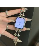 For Apple Watch 10 46mm / Ultra 2 / Ultra 49mm / 9 8 7 45mm / SE (2023) SE (2022) SE 6 5 4 44mm / 3 2 1 42mm Strap Metal Watch Band - Starlight