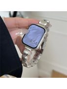 For Apple Watch 10 46mm / Ultra 2 / Ultra 49mm / 9 8 7 45mm / SE (2023) SE (2022) SE 6 5 4 44mm / 3 2 1 42mm Strap Metal Watchband - Starlight