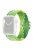 For Apple Watch 10 46mm / Ultra 2 / Ultra 49mm / 9 8 7 45mm / SE (2023) SE (2022) SE 6 5 4 44mm / 3 2 1 42mm Strap Nylon Braided Watch Band - Lime