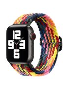 For Apple Watch 10 46mm / Ultra 2 / Ultra 49mm / 9 8 7 45mm / SE (2023) SE (2022) SE 6 5 4 44mm / 3 2 1 42mm Strap Nylon Braided Watch Band - Multi-Color