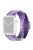 For Apple Watch 10 46mm / Ultra 2 / Ultra 49mm / 9 8 7 45mm / SE (2023) SE (2022) SE 6 5 4 44mm / 3 2 1 42mm Strap Nylon Braided Watch Band - Purple