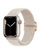 For Apple Watch 10 46mm / Ultra 2 / Ultra 49mm / 9 8 7 45mm / SE (2023) SE (2022) SE 6 5 4 44mm / 3 2 1 42mm Strap Nylon Braided Watch Band - Starlight Color Dots