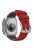 For Apple Watch 10 46mm / Ultra 2 / Ultra 49mm / 9 8 7 45mm / SE (2023) SE (2022) SE 6 5 4 44mm / 3 2 1 42mm Strap Silicone Fitness Tracker Band - Red