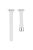 For Apple Watch 10 46mm / Ultra 2 / Ultra 49mm / 9 8 7 45mm / SE (2023) SE (2022) SE 6 5 4 44mm / 3 2 1 42mm Strap Silicone Sport Watch Band - White