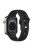 For Apple Watch 10 46mm / Ultra 2 / Ultra 49mm / 9 8 7 45mm / SE (2023) SE (2022) SE 6 5 4 44mm / 3 2 1 42mm Texture Silicone Watch Band - Black