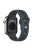 For Apple Watch 10 46mm / Ultra 2 / Ultra 49mm / 9 8 7 45mm / SE (2023) SE (2022) SE 6 5 4 44mm / 3 2 1 42mm Texture Silicone Watch Band - Dark Grey