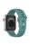 For Apple Watch 10 46mm / Ultra 2 / Ultra 49mm / 9 8 7 45mm / SE (2023) SE (2022) SE 6 5 4 44mm / 3 2 1 42mm Texture Silicone Watch Band - Green