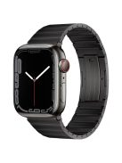 For Apple Watch 10 46mm / Ultra 2 / Ultra 49mm / 9 8 7 45mm / SE (2023) SE (2022) SE 6 5 4 44mm / 3 2 1 42mm Titanium Alloy Metal Strap  - Black