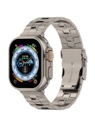 For Apple Watch 10 46mm / Ultra 2 / Ultra 49mm / 9 8 7 45mm / SE (2023) SE (2022) SE 6 5 4 44mm / 3 2 1 42mm Titanium Alloy Strap - Titanium