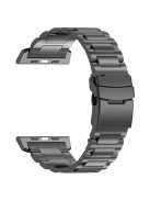 For Apple Watch 10 46mm / Ultra 2 / Ultra 49mm / 9 8 7 45mm / SE (2023) SE (2022) SE 6 5 4 44mm / 3 2 1 42mm Titanium Alloy Strap 26mm Band - Black