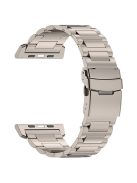 For Apple Watch 10 46mm / Ultra 2 / Ultra 49mm / 9 8 7 45mm / SE (2023) SE (2022) SE 6 5 4 44mm / 3 2 1 42mm Titanium Alloy Strap 26mm Band - Titanium