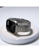 For Apple Watch 10 46mm / Ultra 2 / Ultra 49mm / 9 8 7 45mm / SE (2023) SE (2022) SE 6 5 4 44mm / 3 2 1 42mm Titanium Alloy Strap Turtleback Clasp - Silver