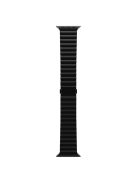 For Apple Watch 10 46mm / Ultra 2 / Ultra 49mm / 9 8 7 45mm / SE (2023) SE (2022) SE 6 5 4 44mm / 3 2 1 42mm Titanium Alloy Watch Band Magnetic Clasp - Black