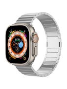 For Apple Watch 10 46mm / Ultra 2 / Ultra 49mm / 9 8 7 45mm / SE (2023) SE (2022) SE 6 5 4 44mm / 3 2 1 42mm Titanium Alloy Watch Band Magnetic Clasp - Silver