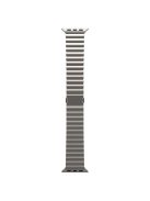 For Apple Watch 10 46mm / Ultra 2 / Ultra 49mm / 9 8 7 45mm / SE (2023) SE (2022) SE 6 5 4 44mm / 3 2 1 42mm Titanium Alloy Watch Band Magnetic Clasp - Titanium