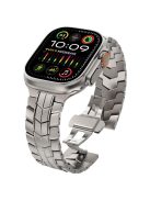 For Apple Watch 10 46mm / Ultra 2 / Ultra 49mm / 9 8 7 45mm / SE (2023) SE (2022) SE 6 5 4 44mm / 3 2 1 42mm Titanium Alloy Watch Strap