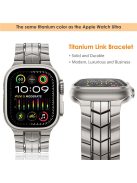 For Apple Watch 10 46mm / Ultra 2 / Ultra 49mm / 9 8 7 45mm / SE (2023) SE (2022) SE 6 5 4 44mm / 3 2 1 42mm Titanium Alloy Watch Strap