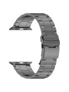 For Apple Watch 10 46mm / Ultra 2 / Ultra 49mm / 9 8 7 45mm / SE (2023) SE (2022) SE 6 5 4 44mm / 3 2 1 42mm Titanium Steel Watch Band - Grey