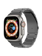 For Apple Watch 10 46mm / Ultra 2 / Ultra 49mm / 9 8 7 45mm / SE (2023) SE (2022) SE 6 5 4 44mm / 3 2 1 42mm Titanium Steel Wrist Band - Black