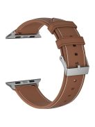 For Apple Watch 10 46mm / Ultra 2 / Ultra 49mm / 9 8 7 45mm / SE (2023) SE (2022) SE 6 5 4 44mm / 3 2 1 42mm TPU Band Strap - Brown