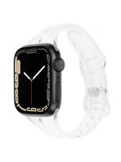 For Apple Watch 10 46mm / Ultra 2 / Ultra 49mm / 9 8 7 45mm / SE (2023) SE (2022) SE 6 5 4 44mm / 3 2 1 42mm TPU Watch Strap - Transparent