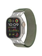 For Apple Watch 10 46mm / Ultra 2 / Ultra 49mm / 9 8 7 45mm / SE (2023) SE (2022) SE 6 5 4 44mm / 3 2 1 42mm Trail Loop Nylon Strap - Army Green