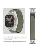 For Apple Watch 10 46mm / Ultra 2 / Ultra 49mm / 9 8 7 45mm / SE (2023) SE (2022) SE 6 5 4 44mm / 3 2 1 42mm Trail Loop Nylon Strap - Army Green