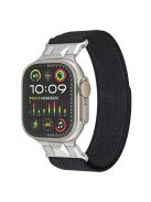 For Apple Watch 10 46mm / Ultra 2 / Ultra 49mm / 9 8 7 45mm / SE (2023) SE (2022) SE 6 5 4 44mm / 3 2 1 42mm Trail Loop Nylon Strap - Black