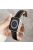 For Apple Watch 10 46mm / Ultra 2 / Ultra 49mm / 9 8 7 45mm / SE (2023) SE (2022) SE 6 5 4 44mm / 3 2 1 42mm Vintage Watch Strap - Waxy Black