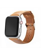 For Apple Watch 10 46mm / Ultra 2 / Ultra 49mm / 9 8 7 45mm / SE (2023) SE (2022) SE 6 5 4 44mm / 3 2 1 42mm Vintage Watch Straps - Brown