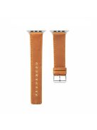 For Apple Watch 10 46mm / Ultra 2 / Ultra 49mm / 9 8 7 45mm / SE (2023) SE (2022) SE 6 5 4 44mm / 3 2 1 42mm Vintage Watch Straps - Brown