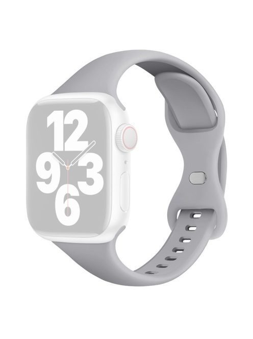 For Apple Watch 10 46mm / Ultra 2 / Ultra 49mm / 9 8 7 45mm / SE (2023) SE (2022) SE 6 5 4 44mm / 3 2 1 42mm Watch Band - Cloudy Grey