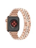 For Apple Watch 10 46mm / Ultra 2 / Ultra 49mm / 9 8 7 45mm / SE (2023) SE (2022) SE 6 5 4 44mm / 3 2 1 42mm Watch Band - Rose Gold